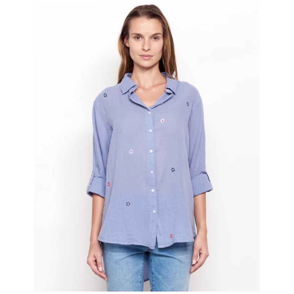 Sundry Flowers Oversized Shirt